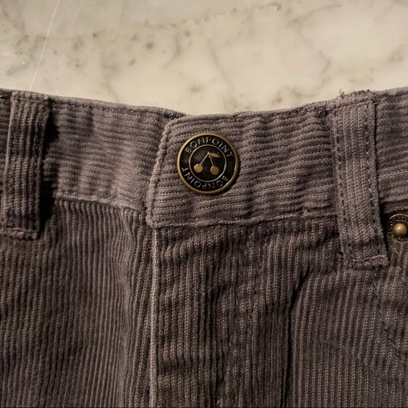 Bonpoint girl pants in ribbed cotton with metallic logo Yr 4 - Picture 4 of 6